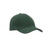 Cap - mod. 3920:Bottle green, Cotton twill, Graphite